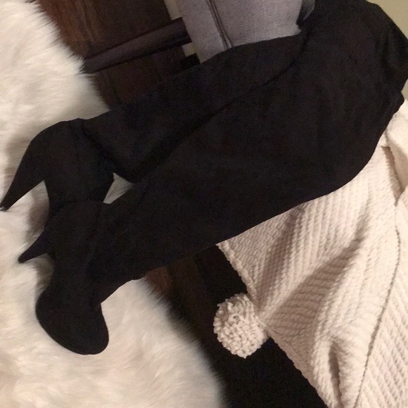 Shoes - Above the knee high heel boots